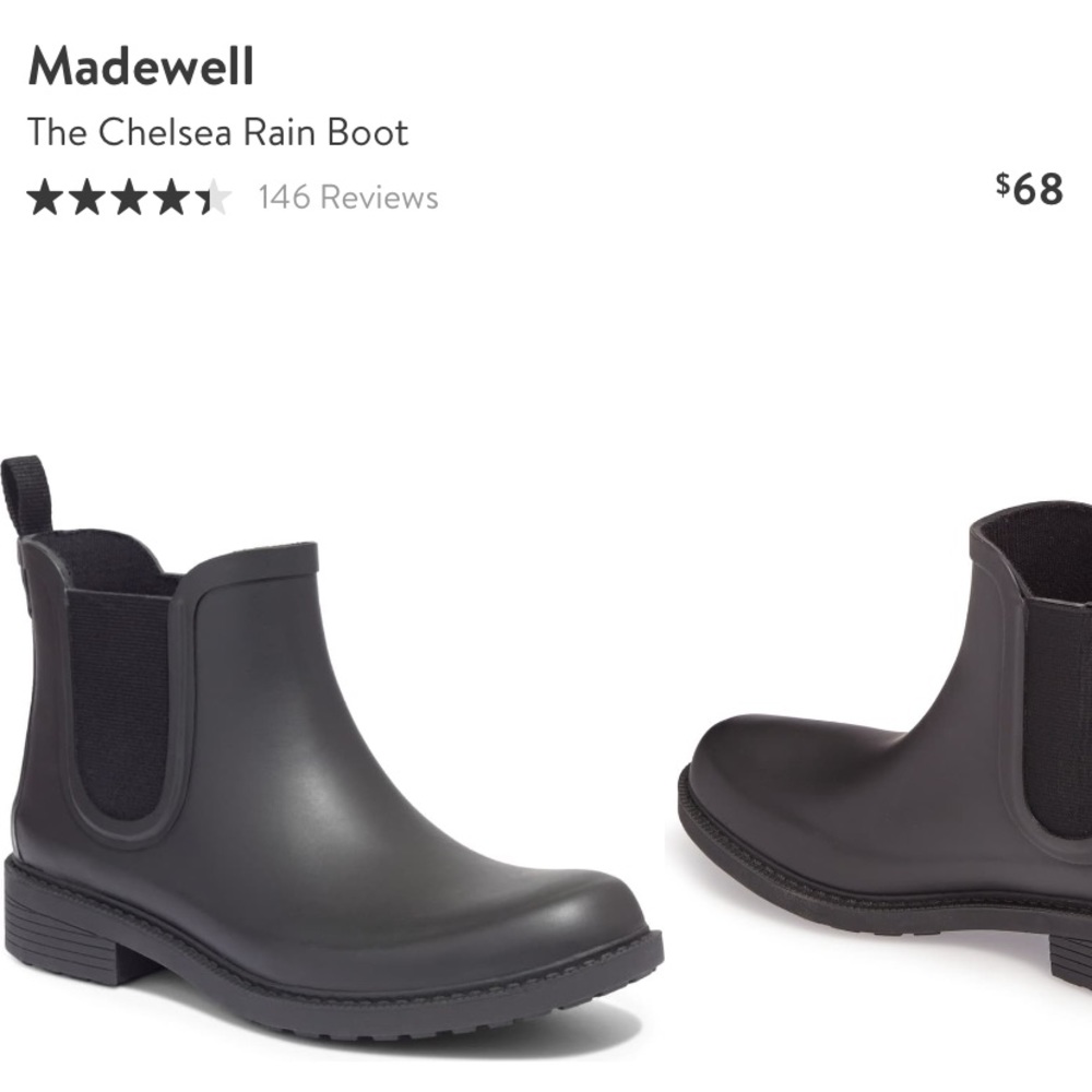 Madewell Chelsea Rain Boot